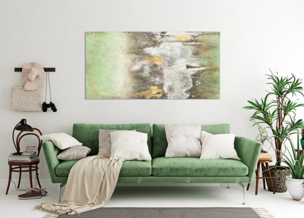 Акрилова картина для вітальні з абстрактним сюжетом, крафтова картина на полотні, великий настінний декор, сучасні картини для дому