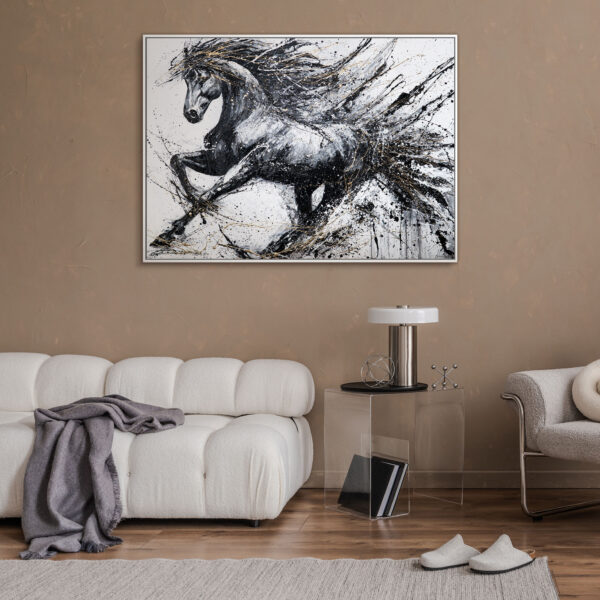 Акрилова картина на полотні «Енергія швидкості»