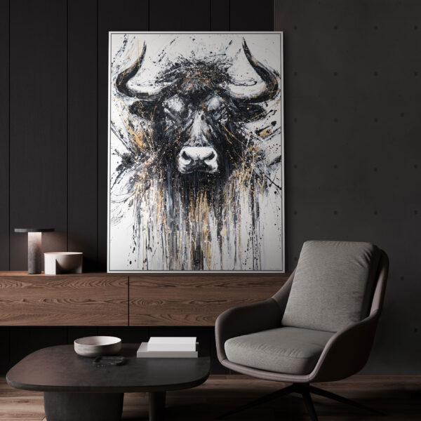 Абстрактна акрилова картина «Невкротимий дух»