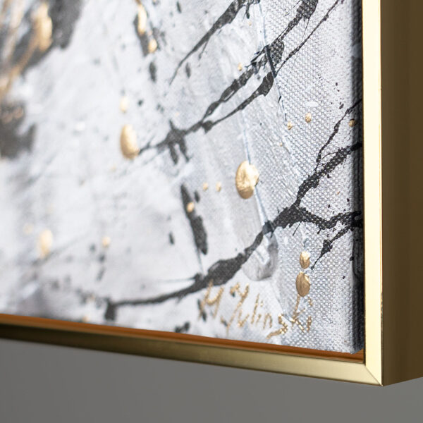 Абстрактна картина на полотні – «Гілки кохання»