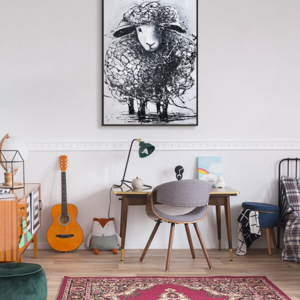 Акрилова картина на полотні «Кучерики»